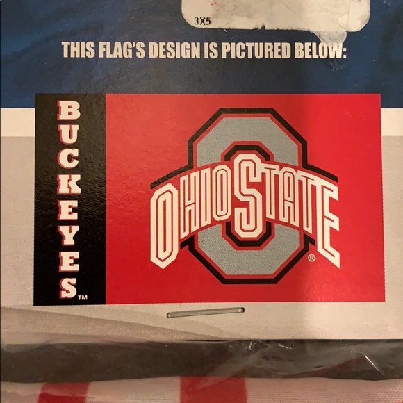 NWT Ohio State Buckeyes Flag - Picture 2 of 3